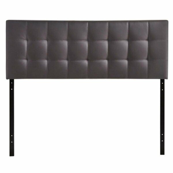 East End Imports Lily King Vinyl Headboard- Brown MOD-5145-BRN